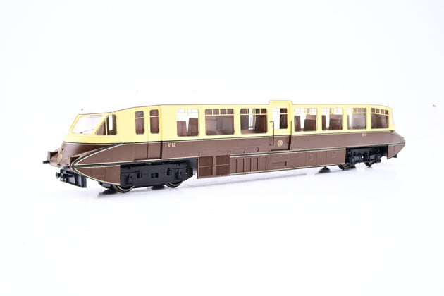 Dapol OO Gauge 4D-011-001 GWR Chocolate & Cream Streamlined Railcar No.12 - Boxed