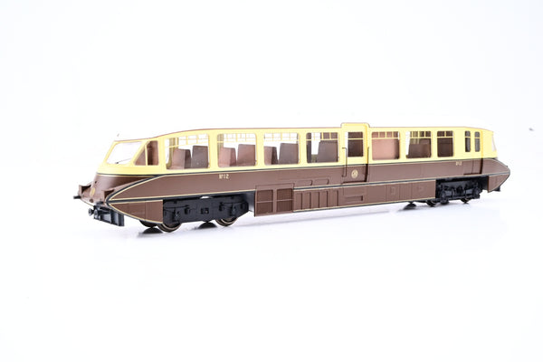 Dapol OO Gauge 4D-011-001 GWR Chocolate & Cream Streamlined Railcar No.12 - Boxed