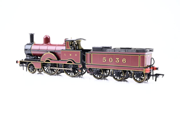 Bachmann OO Gauge 35-162Z LMS Crimson Precedent Class No.5036 'Novelty' - Boxed