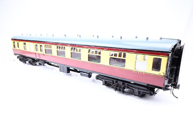 Fred Newman Gauge 1 (10mm Scale) BR Crimson & Cream MK1 BSO No.M9365