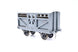 Mills Brothers Gauge 1 Grey Cattle Wagon