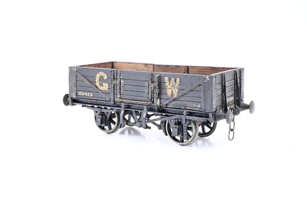 Kit Built Gauge 1 (1:32 Scale) GW 5 Plank Open Wagon No.109458