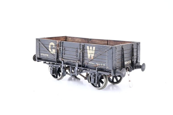 Kit Built Gauge 1 (1:32 Scale) GW 5 Plank Open Wagon No.109458