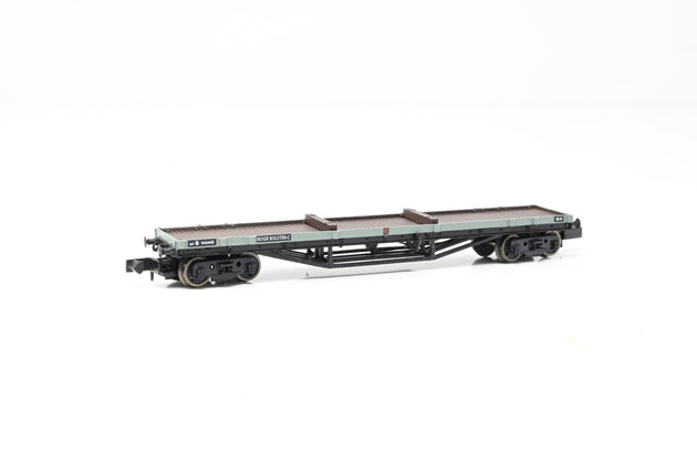 Graham Farish N Gauge 373-926 BR Grey 30T Bogie Bolster Wagon No.B943405 - Boxed