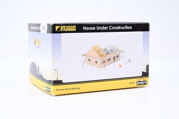 Graham Farish N Gauge 42-024 Scenecraft Building 'House Under Construction' - Boxed
