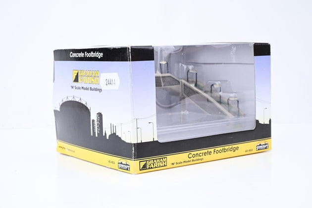Graham Farish N Gauge 42-023 Scenecraft Building 'Concrete Footbridge' - Boxed