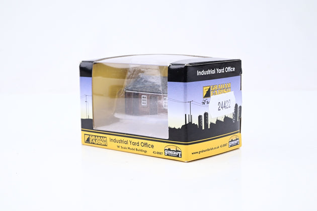 Graham Farish N Gauge 42-0087 Scenecraft Building 'Industrial Yard Office' - Boxed