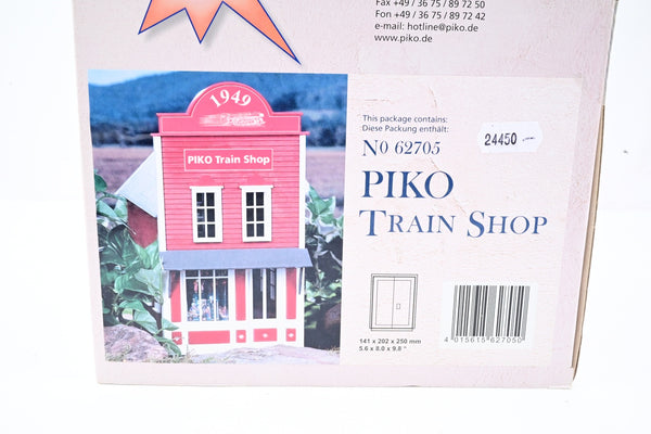 Piko G Gauge 62705 'Piko Train Shop' Building - Boxed