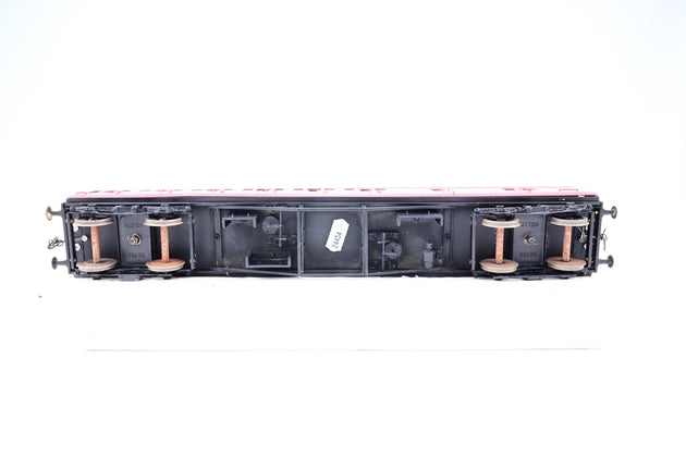 Kit Built O Gauge Rake of 4 BR Crimson GWR Suburban Coaches