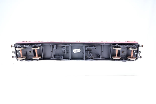 Kit Built O Gauge Rake of 4 BR Crimson GWR Suburban Coaches