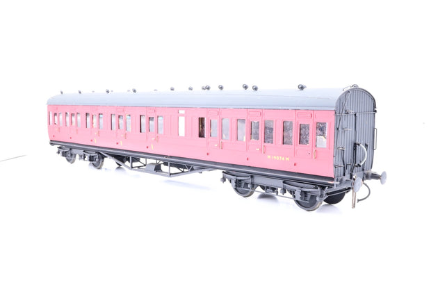 Sidelines O Gauge Pair of BR Crimson Suburban Coaches