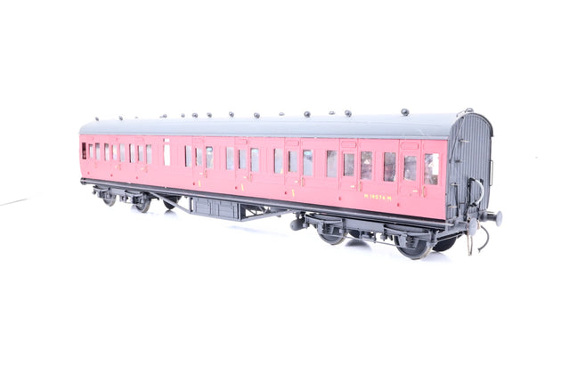 Sidelines O Gauge Pair of BR Crimson Suburban Coaches
