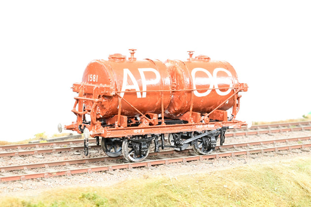 Kit Built O Gauge 'Anglo-Persian Oil Co.' 10T Twin Tank Wagon No.1581 - Boxed