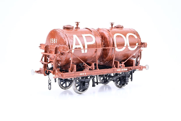 Kit Built O Gauge 'Anglo-Persian Oil Co.' 10T Twin Tank Wagon No.1581 - Boxed