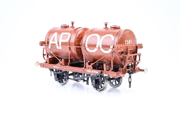 Kit Built O Gauge 'Anglo-Persian Oil Co.' 10T Twin Tank Wagon No.1581 - Boxed