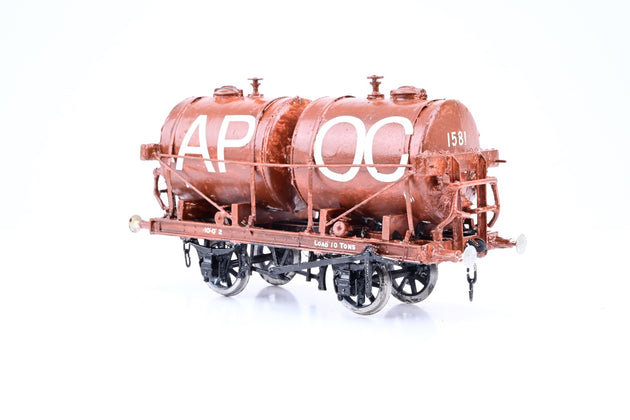 Kit Built O Gauge 'Anglo-Persian Oil Co.' 10T Twin Tank Wagon No.1581 - Boxed