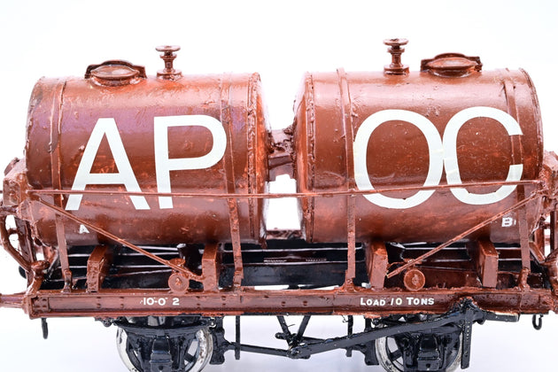 Kit Built O Gauge 'Anglo-Persian Oil Co.' 10T Twin Tank Wagon No.1581 - Boxed
