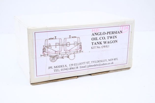 Kit Built O Gauge 'Anglo-Persian Oil Co.' 10T Twin Tank Wagon No.1581 - Boxed