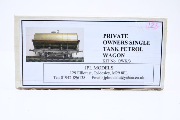 Kit Built O Gauge 'Ronuk' 14T Tank Wagon No.38 - Boxed