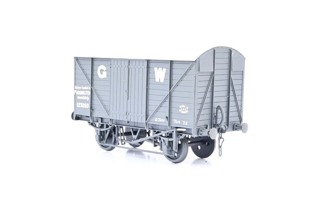 Kit Built O Gauge GW Grey 12T Ventilated Goods Van No.123260 - Unboxed