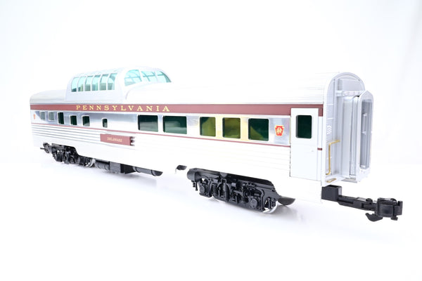 Aristocraft G Gauge ART-32608 Pennsylvania Railroad Streamline Vista Dome Car 'Delaware' - Boxed