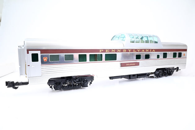Aristocraft G Gauge ART-32608 Pennsylvania Railroad Streamline Vista Dome Car 'Delaware' - Boxed