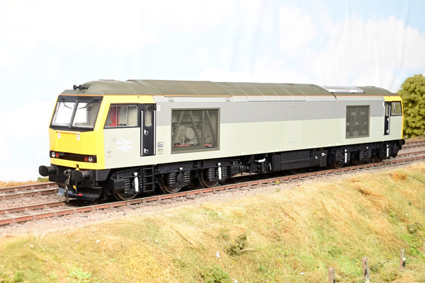 Heljan O Gauge 6000 Railfreight Triple Grey Class 60 Unnumbered - Boxed