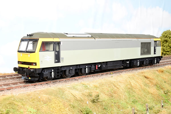 Heljan O Gauge 6000 Railfreight Triple Grey Class 60 Unnumbered - Boxed