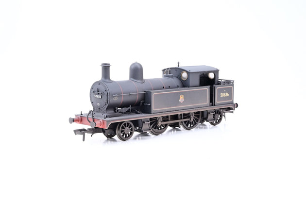 Bachmann OO Gauge 31-166 L&YR 2-4-2 Tank BR Black Early Emblem No.50636 - Boxed