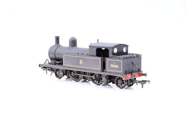 Bachmann OO Gauge 31-166 L&YR 2-4-2 Tank BR Black Early Emblem No.50636 - Boxed
