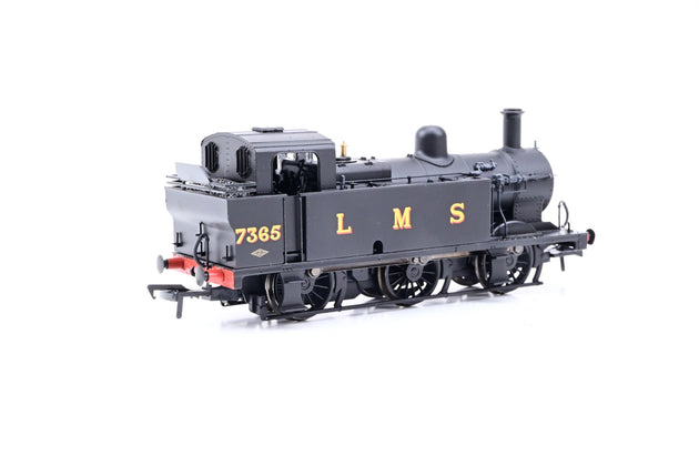 Bachmann OO Gauge 32-227DS Fowler Class 3F (Jinty) LMS Black No.7365 - DCC Sound, Boxed