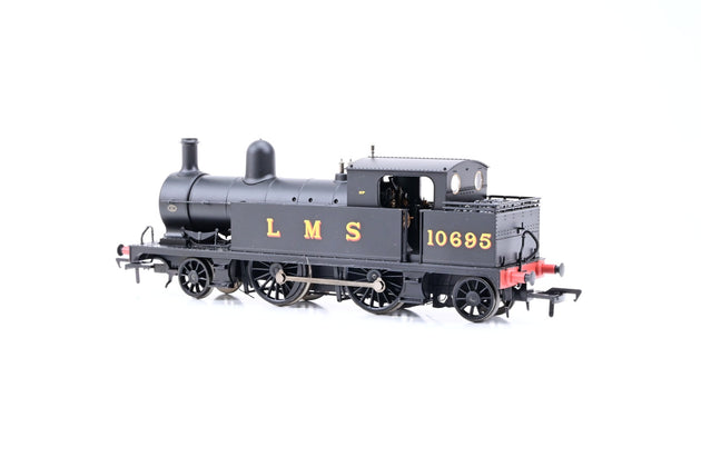 Bachmann OO Gauge 31-165NRM L&YR 2-4-2 Tank LMS Black No.10695 - Boxed