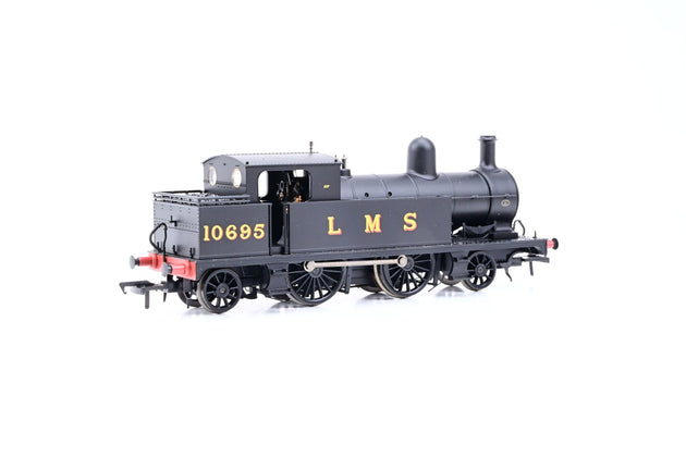 Bachmann OO Gauge 31-165NRM L&YR 2-4-2 Tank LMS Black No.10695 - Boxed
