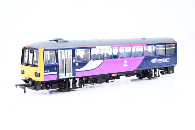 Realtrack Models OO Gauge Class 144 'Pacer' Northern No.144012 - DCC Sound, Boxed