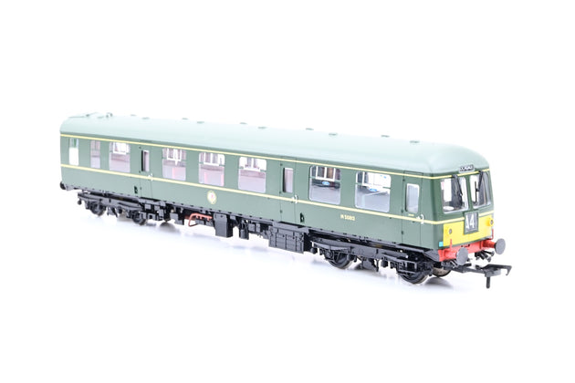 Bachmann OO Gauge 31-537 Class 105 DMU Power Twn BR Green w/ Half Yellow Ends No.M50812, M50779 - Boxed