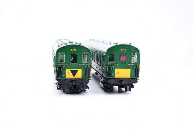 Bachmann OO Gauge 31-376Z 2EPB EMU Late SR Multiple Unit Green No.5759 - Boxed