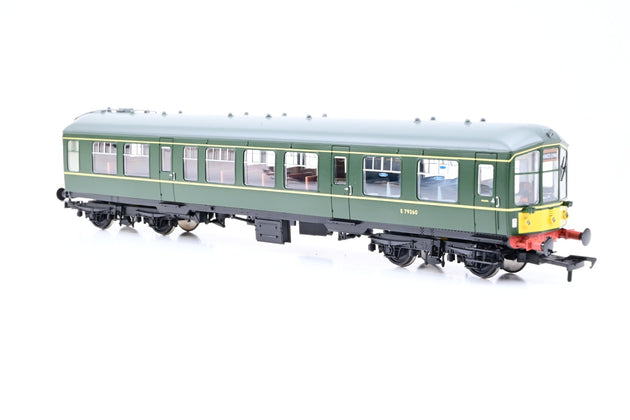 Bachmann OO Gauge 32-515 Derby Lightweight Two Car DMU BR Green w/ Yellow Warning Panel No.E29260, E29044