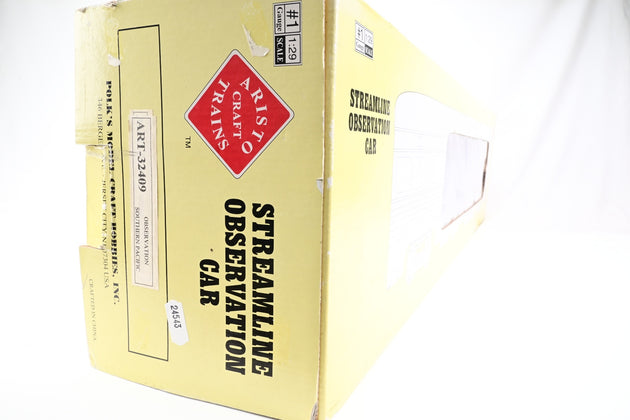 Aristocraft G Gauge 32409 Southern Pacific Observation Saloon - Boxed
