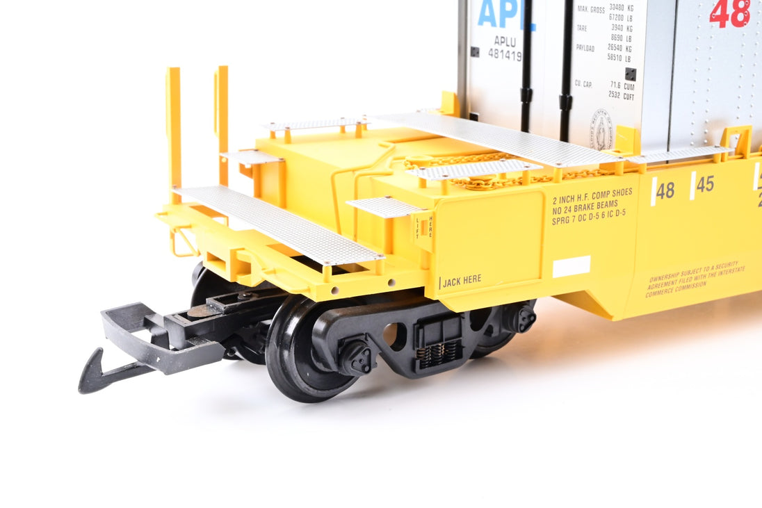 USA Trains G Gauge R17104 TTX Intermodal Container Wagon - Boxed