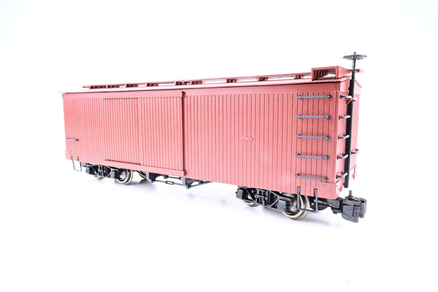 Bachmann G Gauge 93370 Brown Box Car - Boxed