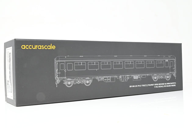 Accurascale OO Gauge ACC2690 Blue/Grey Mark 2c TSO(T) No.E6522