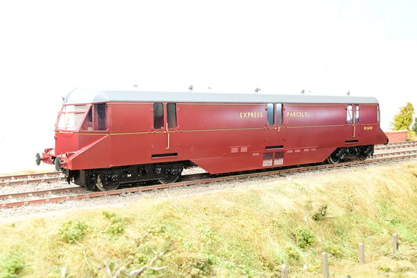 Sancheng O Gauge BR Crimson Ex-GWR Parcels Railcar No.W34W