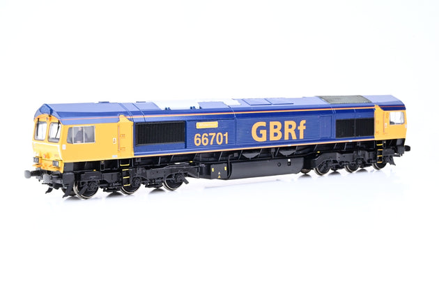 Bachmann OO Gauge 32-727 GBRf Blue & Yellow Class 66 No.66701 'Whitemoor' - DCC Fitted, Boxed