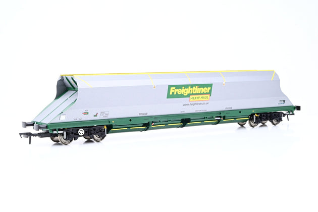 Bachmann OO Gauge 38-031 'Freightliner Heavy Haul' 100T HHA Bogie Hopper Wagon w/ Hinged End Door No.370001 - Boxed