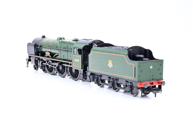 Bachmann OO Gauge 31-284 BR Green Early Emblem 4-6-0 Royal Scot Class 6P w/ Parallel Boiler No.46165 'The Rangers (12th London Regiment)' - Boxed