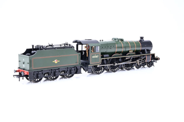 Bachmann OO Gauge 31-186 BR Green Jubilee, Riveted Fowler Tender No.45587  'Baroda' - Boxed