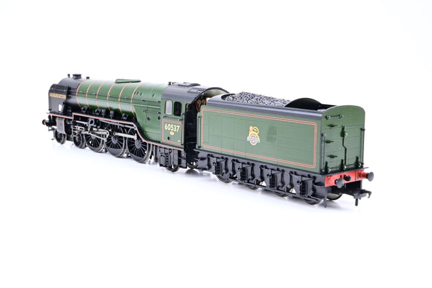 Bachmann OO Gauge 31-526 Class A2 Locomotive BR Green Early Emblem No.60537 'Bachelors Button' - Boxed