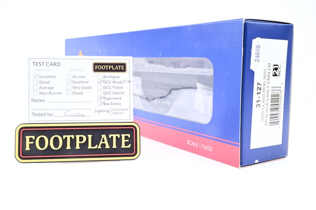 Bachmann OO Gauge 31-127 3000 Class ROD BR Black Early Emblem No.3023 - Boxed