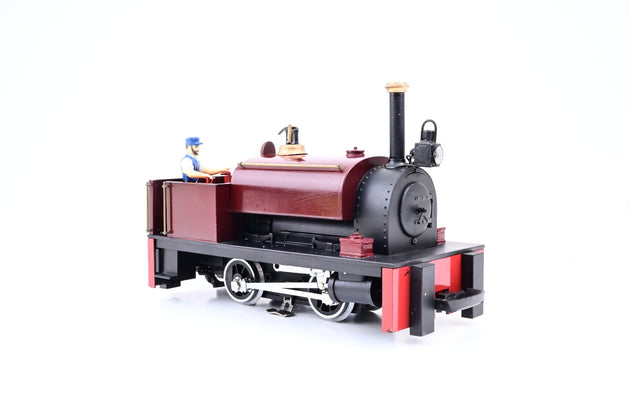 Kit Built G Gauge 92177 Maroon 0-4-0ST Quarry Hunslet Unnumbered - Boxed