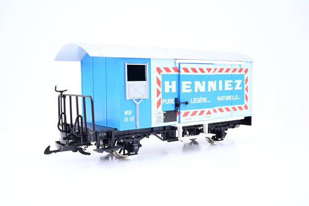 LGB G Gauge 4228 'Henniez' MOB Sliding Door Wagon No.Gk 511 - Unboxed